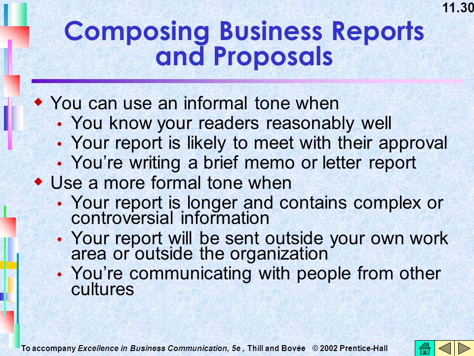Writing business reports and proposals